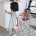 Girls' Dress 2022 Summer New Girls' Academic Skirt Cotton Princess Skirt